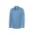 Long-sleeve shirt with patch appliqué, medium blue