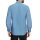 Long-sleeve shirt with patch appliqué, medium blue