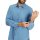 Long-sleeve shirt with patch appliqué, medium blue