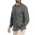 Long-sleeve shirt with Kent collar and side lettering print, anthracite printed