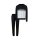Mens leisure suit with colour gradient, black-light grey