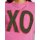 Sweatshirt with wording and flamingo print, old rose-pink printed