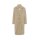 Teddy coat with lapel collar, sand