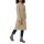 Teddy coat with lapel collar, sand