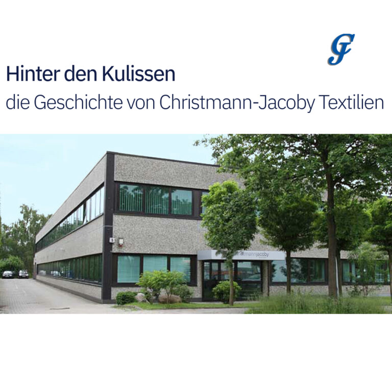 Die Niederlassung von Christmann-Jacoby Textilien, einem Großhandelspartner für hochwertige Mode-Restposten.