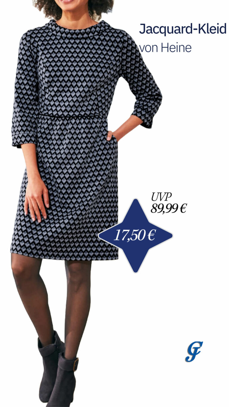 Jacquard-Kleid von Heine