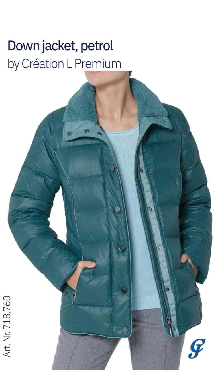 petrol down jacket from Creation L