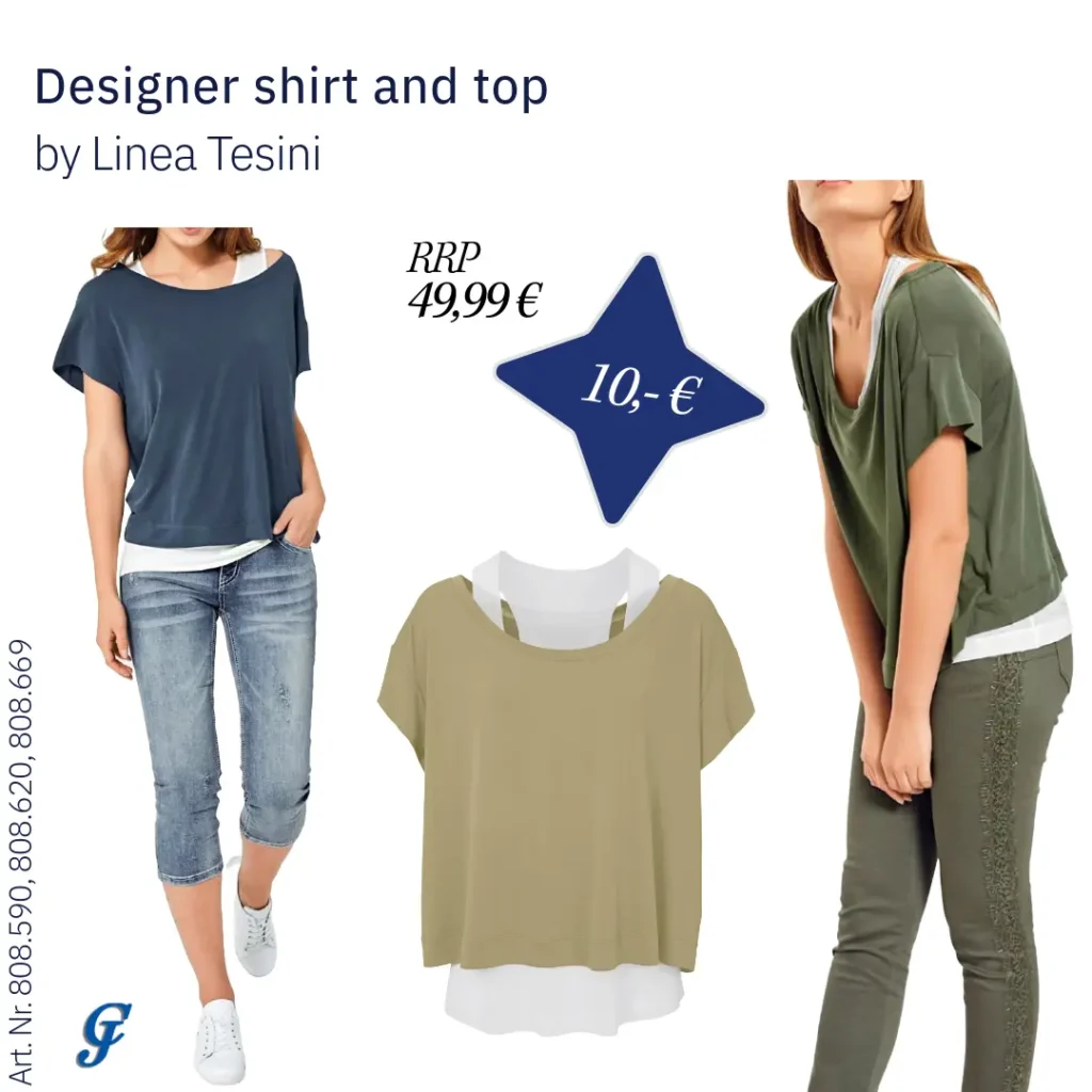 Designer shirt and top by Linea Tesini – Wholesale fashion for B2B